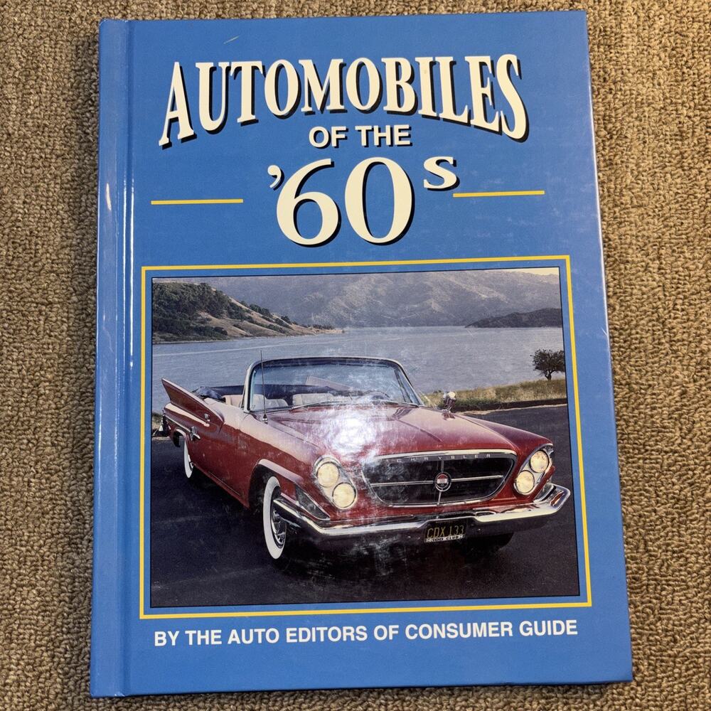 Automobiles of the ’60s HC Sealed Consumer Guide Auto Editors Vintage Cars